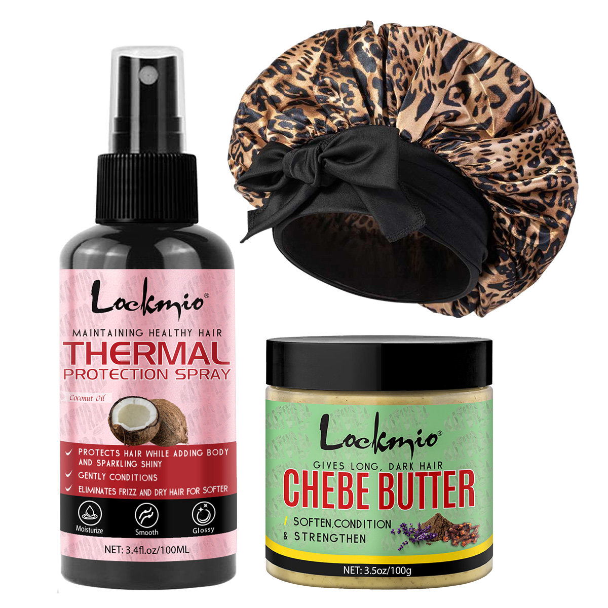 Hair Care Natural Ingredients - Spray Protettivo dal Calore, Burro di