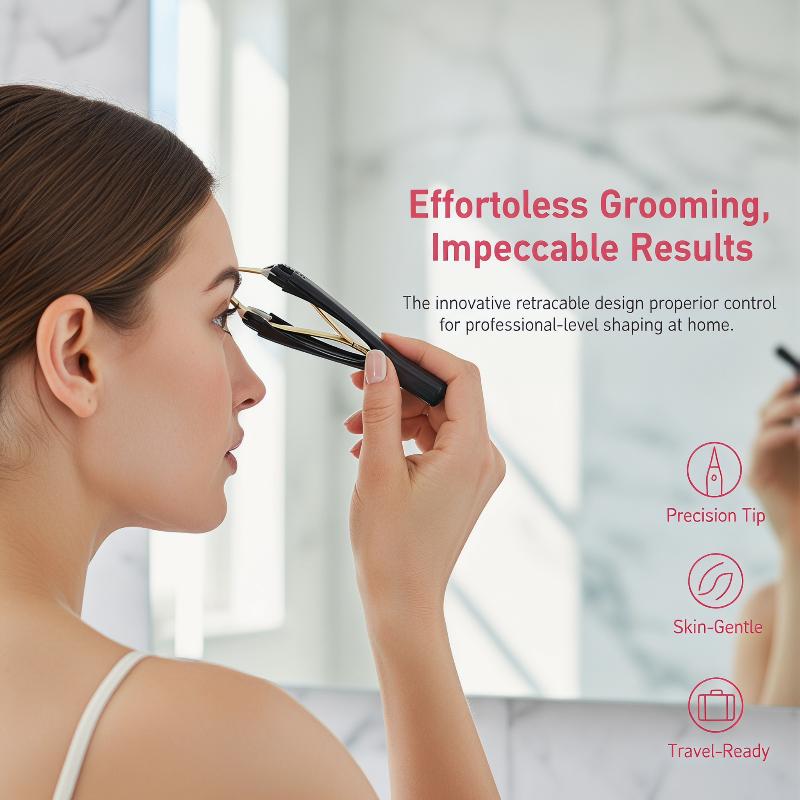 Hair Care Tools - Pinzette per sopracciglia retrattili automatiche con