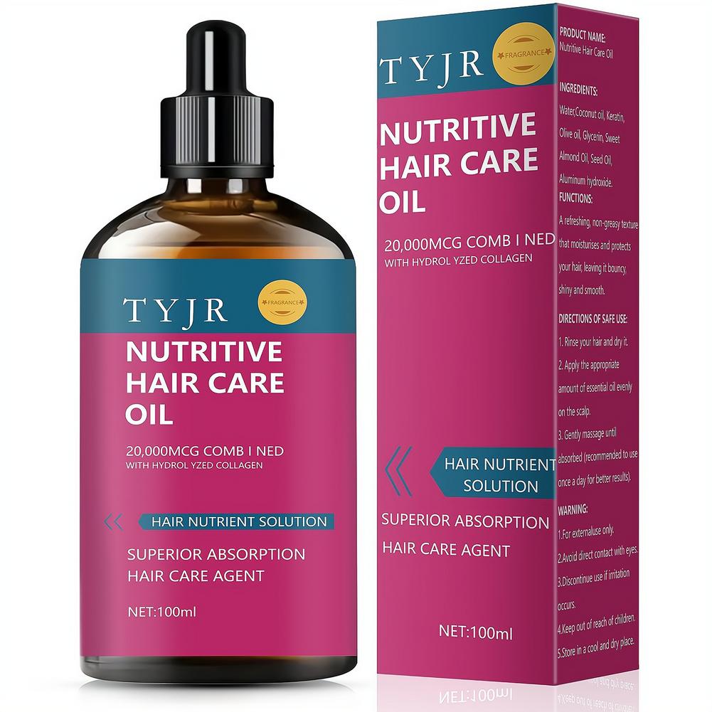 Hair Care Growth - Olio Essenziale Nutriente al Collagene per