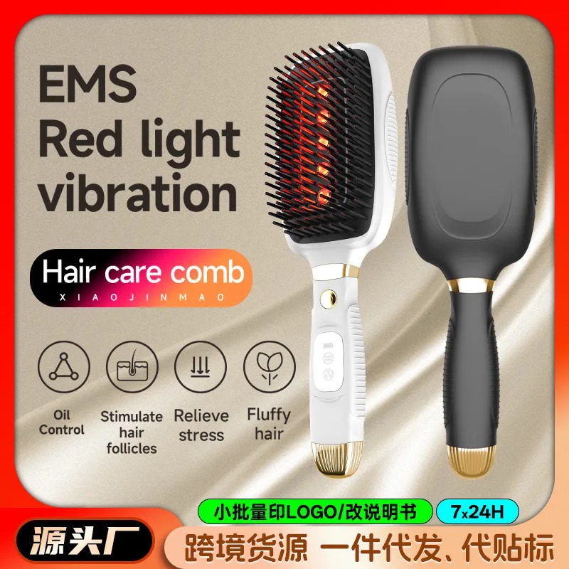 Hair Care Growth - Pettine elettrico antistatico per capelli Vibrazione