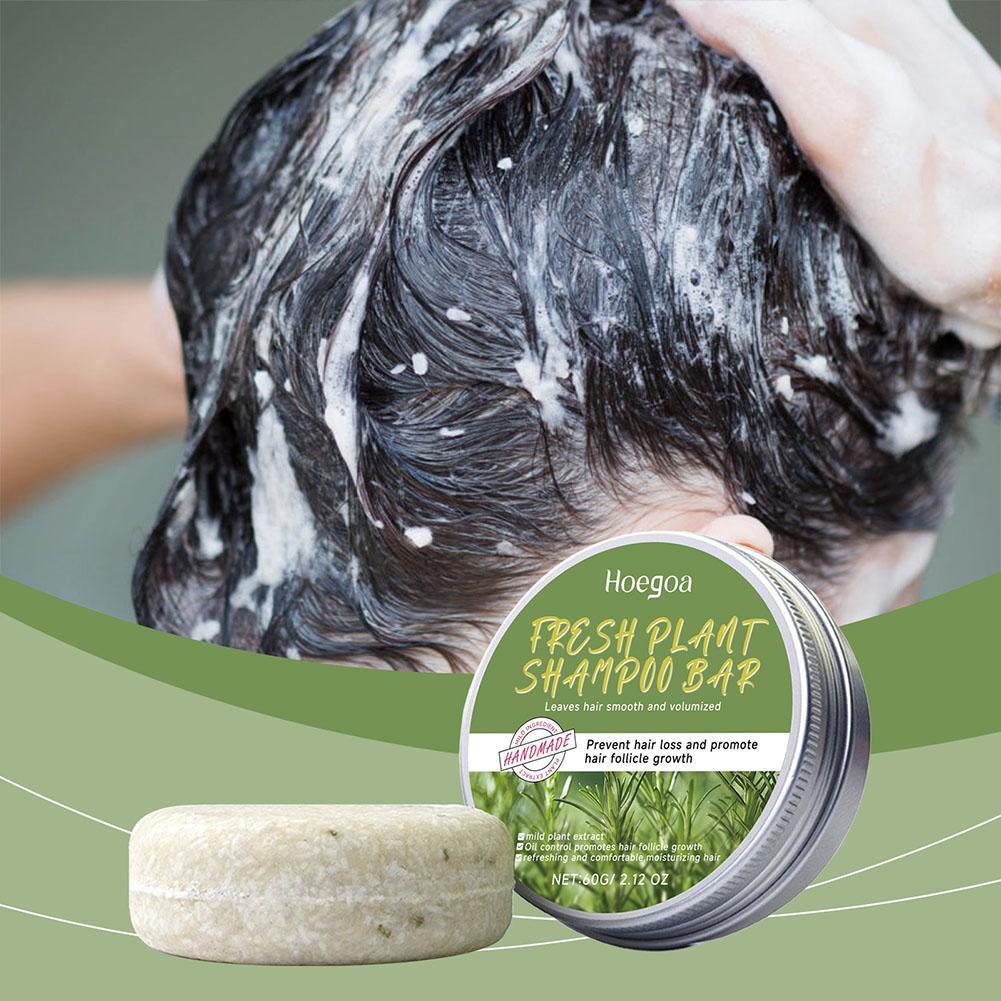 Hair Care Natural Ingredients - Sapone Shampoo al Rosmarino 60g, Barra