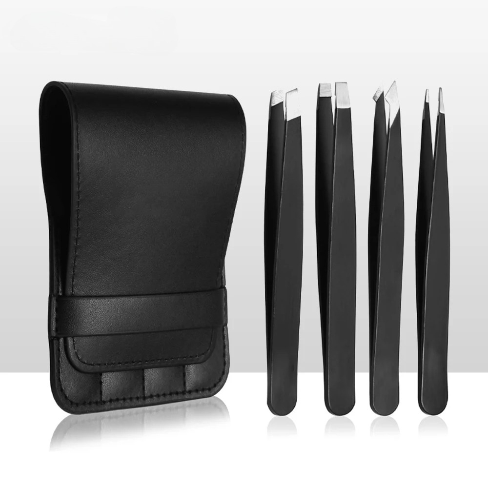 Hair Care Tools - Set di 4 Pinzette Professionali in