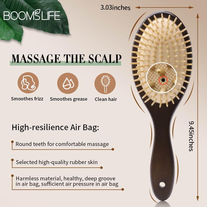 Spazzola per capelli in legno  - Hair Care Brand recensione e prezzo