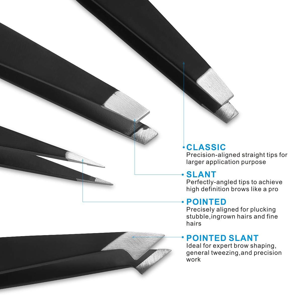 Set di 4 Pinzette Professional - Hair Care Tools recensione e prezzo