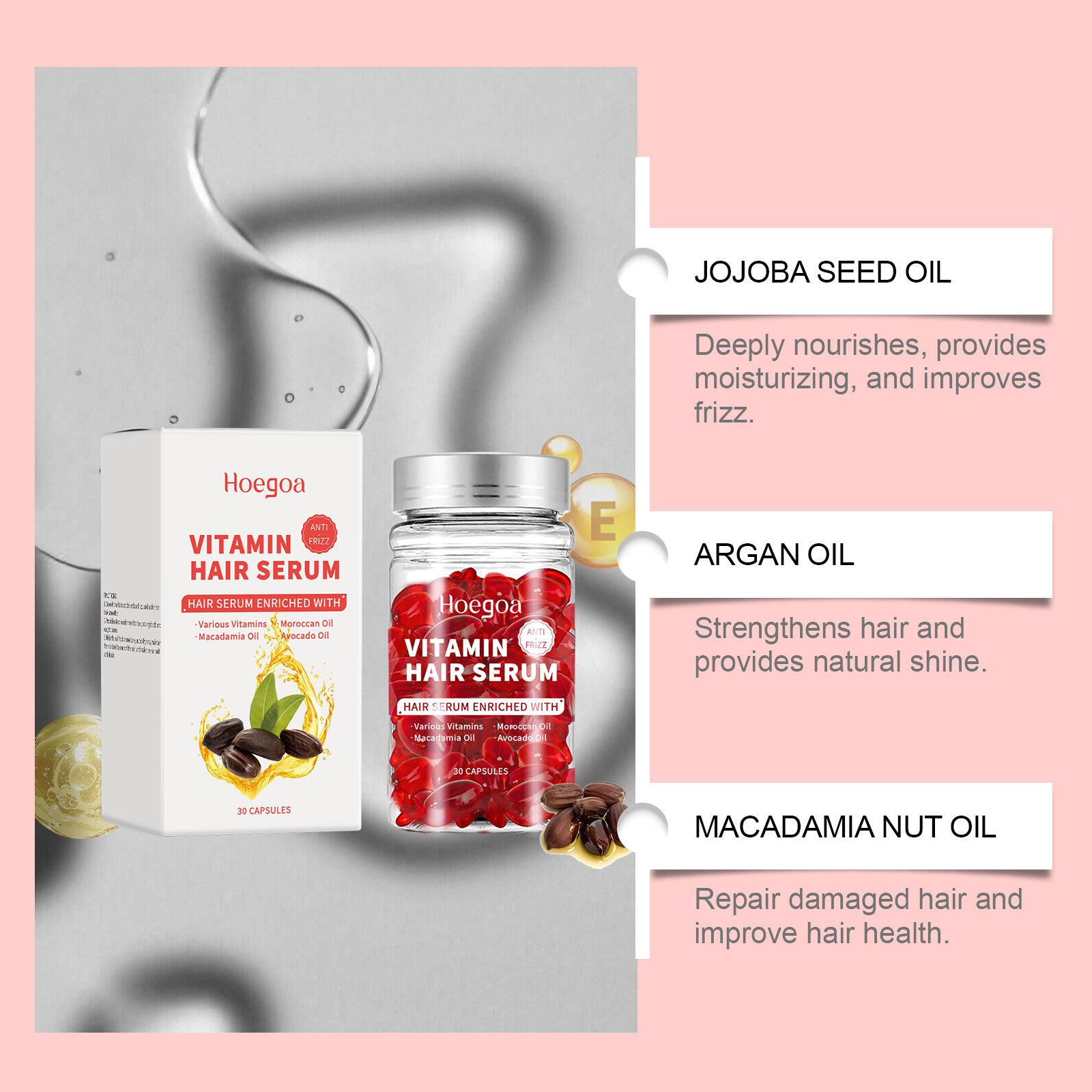 Capsule di siero per la cura d - Hair Care Serum recensione e prezzo